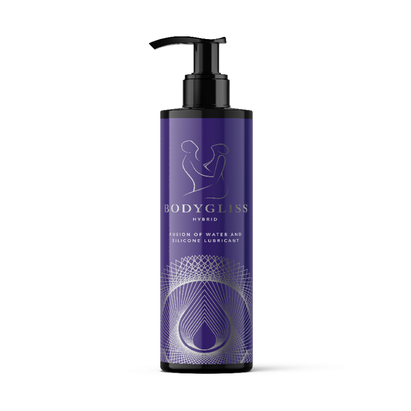 Hybrid fusion of water and silicone lubricant