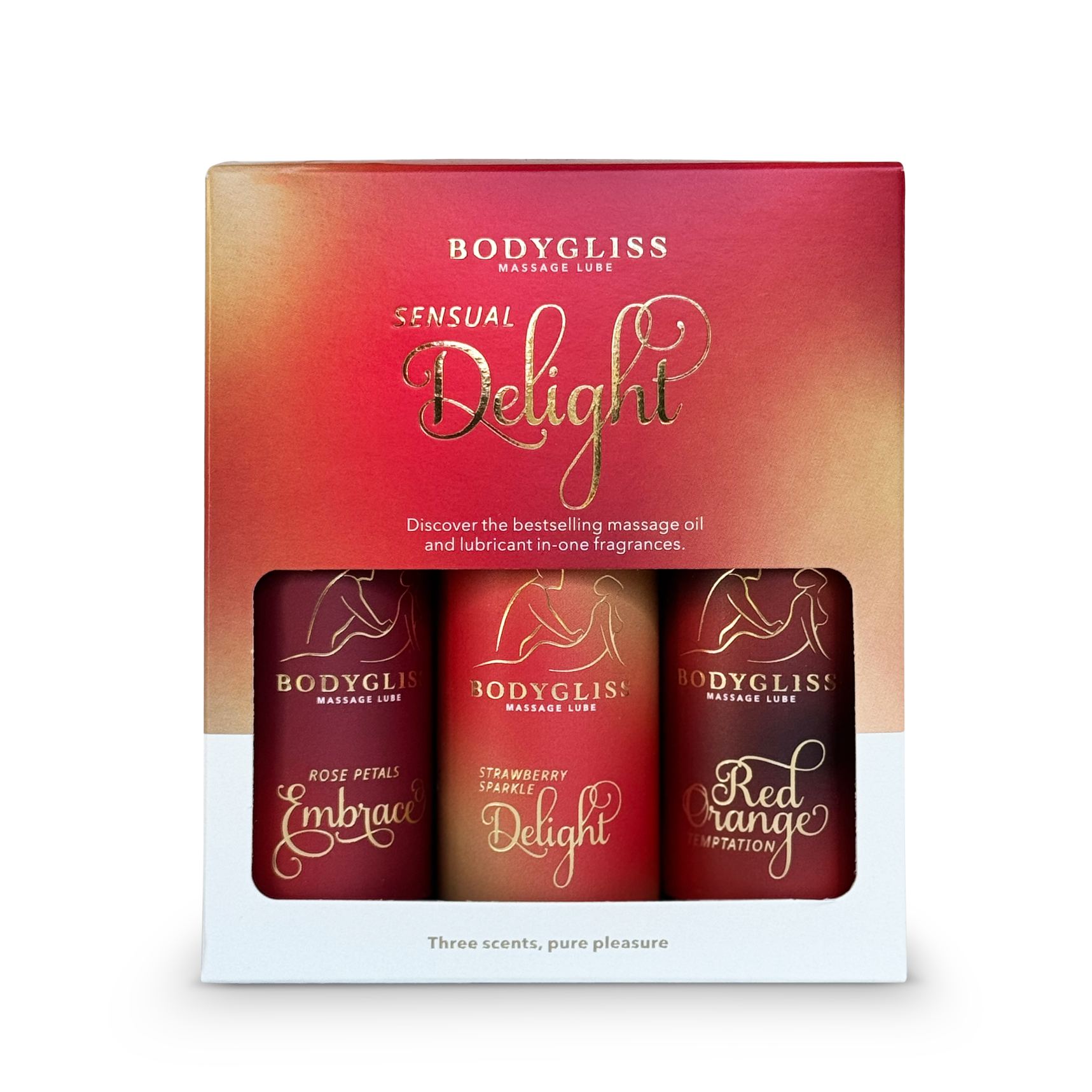 Sensual Delight Three-pack travel Edition
