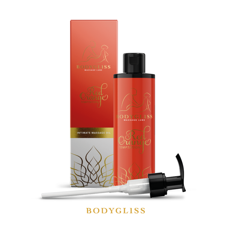 BodyGliss Massage - Red Orange 150ml