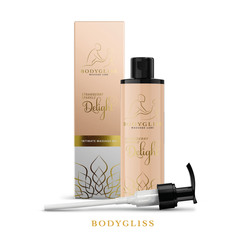 BodyGliss Massage - Strawberry & Champagne 150ml